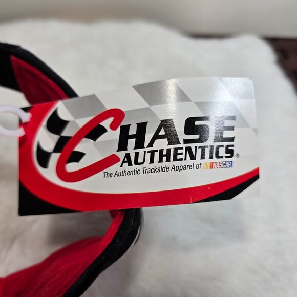 Vintage Dale Earnhardt Jr NASCAR Sun Visor Chase Authentics Red Black Motorsport - Picture 4 of 4
